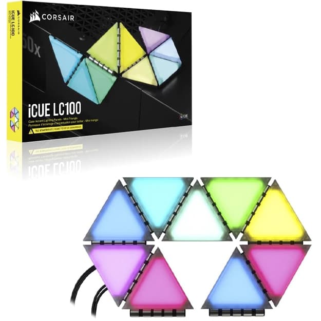 Yorutuvchi chiroqlar Corsair iCUE LC100 Case Accent Lighting Panels — 2