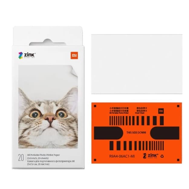 Fotoqog‘oz Mi Portable Photo Printer Paper (2x3-inch, 20-sheets) — 2