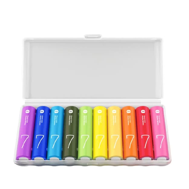 Batareya Xiaomi AAA Rainbow Batteries (10 Count) — 3