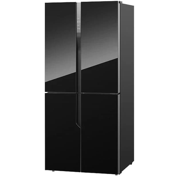 Muzlatgich Hisense NF56WC-BLACK Glass — 1