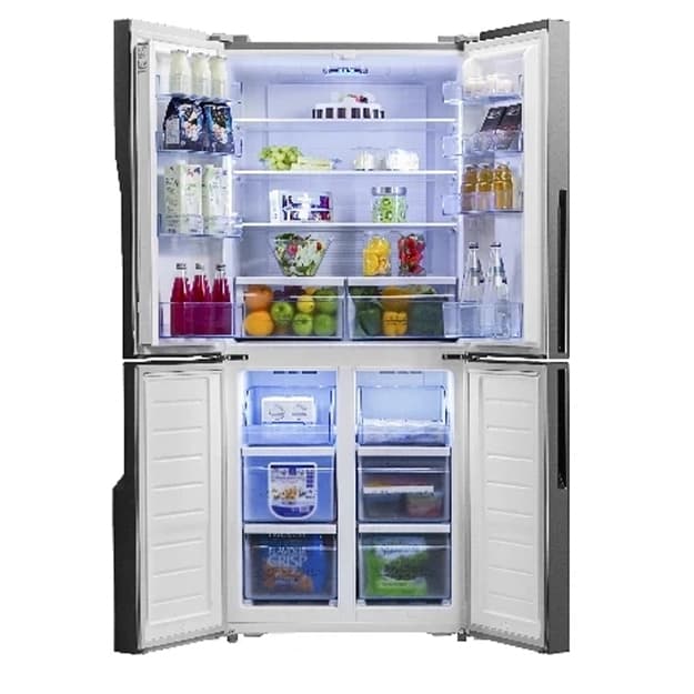 Muzlatgich Hisense NF56WC-BLACK Glass — 3