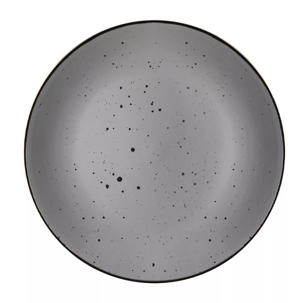 Ardesto Bagheria kulrang keramik shirinlik likopchasi, 19 sm AR2919 GREY — 1