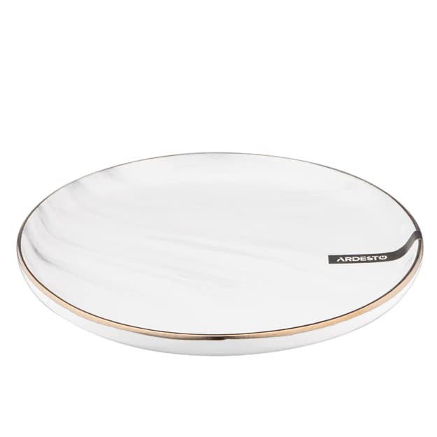 Shirinlik likopchasi, 19 sm, oq AR2919MRW Ardesto Marmo — 3