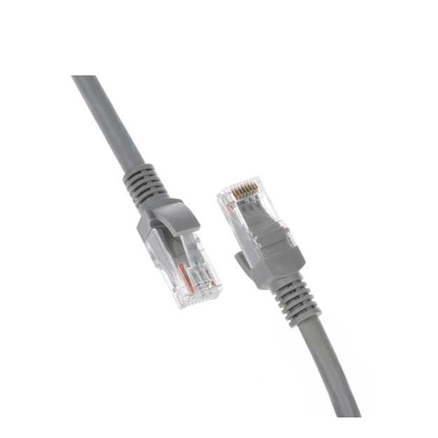 Patch kabel  Cat 6,FTP,RJ45, 26AWG ,7/0.16 Cu, 5.00 m, LSZH,Grey — 1