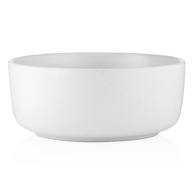 Salat idishi Ardesto Trento, oq keramika, 16 sm, AR2916TW
