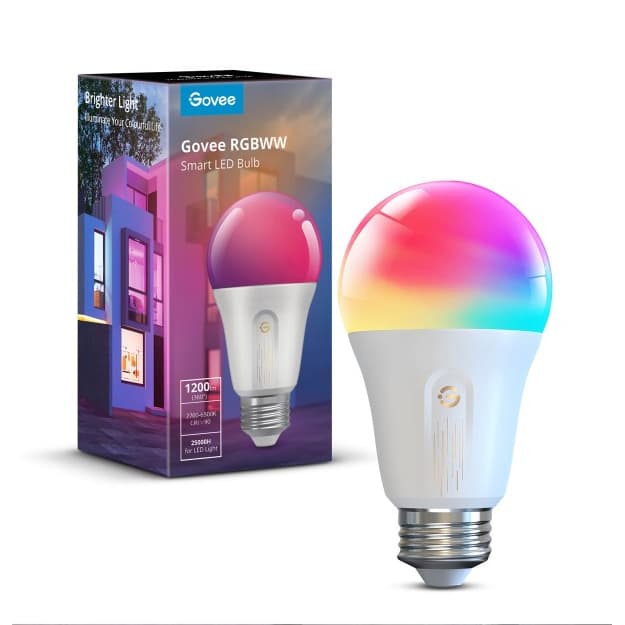 lampochkasi oq rangda Govee H6009 Smart Wifi&BLE Light Bulb