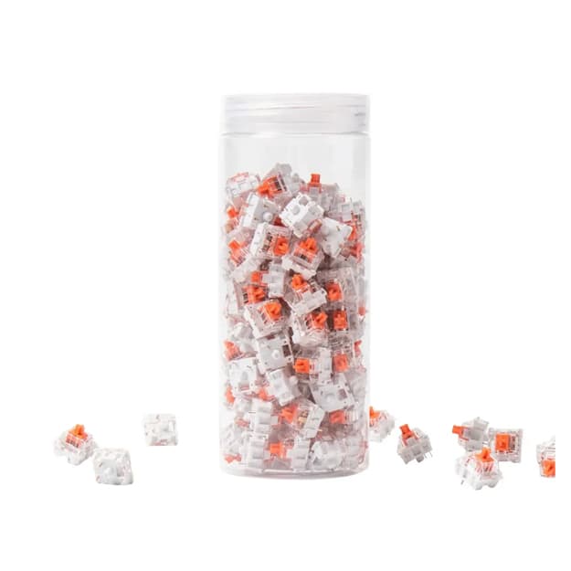 Mexanik kalitlar to‘plami Keychron Gateron Silent Red 110 pcs — 2