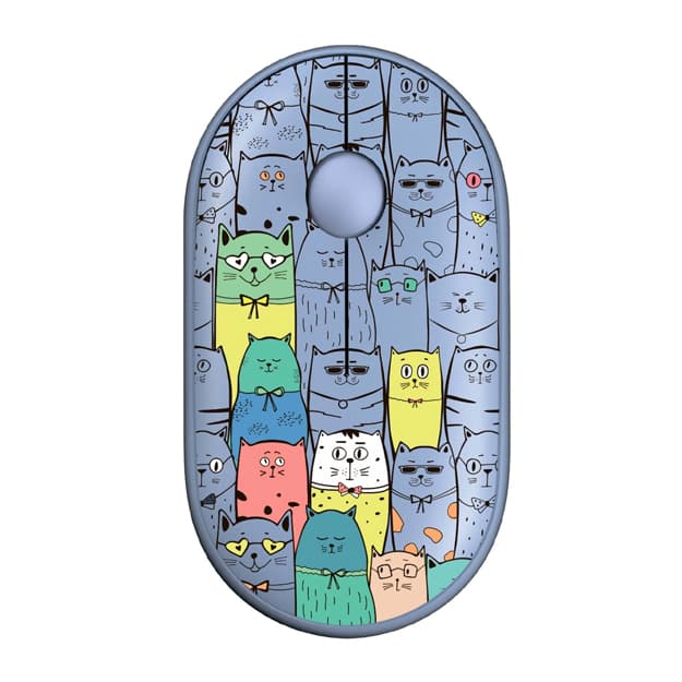 Simsiz sichqoncha 2E MF300 Silent BT WL PETS:CATS (2E-MF300WPETSBL) — 1