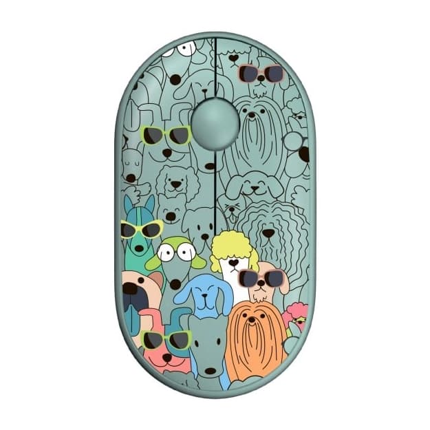 Simsiz sichqoncha 2E MF300 Silent BT WL PETS:DOGS (2E-MF300WPETSYW) — 1