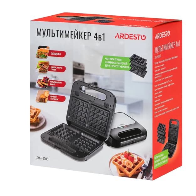 Sendvich yasovchi qurilma Ardesto SM-H400S — 4
