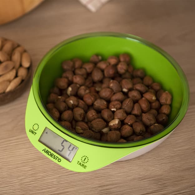 Oshxona tarozi Ardesto scales for kitchen CR2032x1 SCK-900BGR 5kg (SCK-900BGR) — 2
