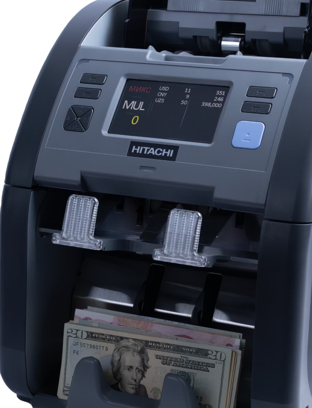 HITACHI iH-110 ikki cho‘ntakli banknotlarni saralash moslamasi — 4