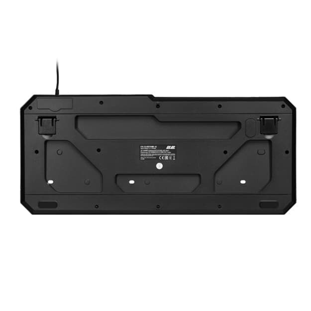 Клавиатура мембранная проводная 2E GAMING KG315 EN/RU, RGB 2E-KG315UBK_AK — 2