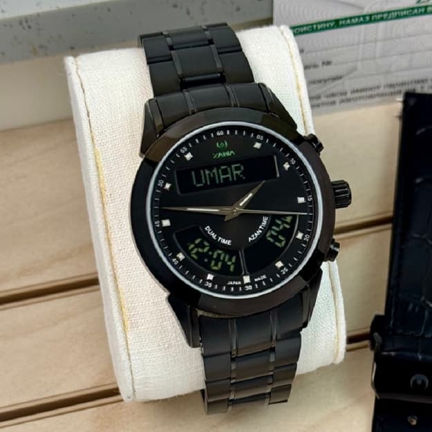 Safir kristalli va namoz vaqtini eslatuvchi Zama Watch ZM-12 — 3