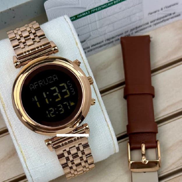 Zama Watch ZM-09   ayollar uchun suv o‘tkazmaydigan namoz vaqtini eslatuvchi soat — 1
