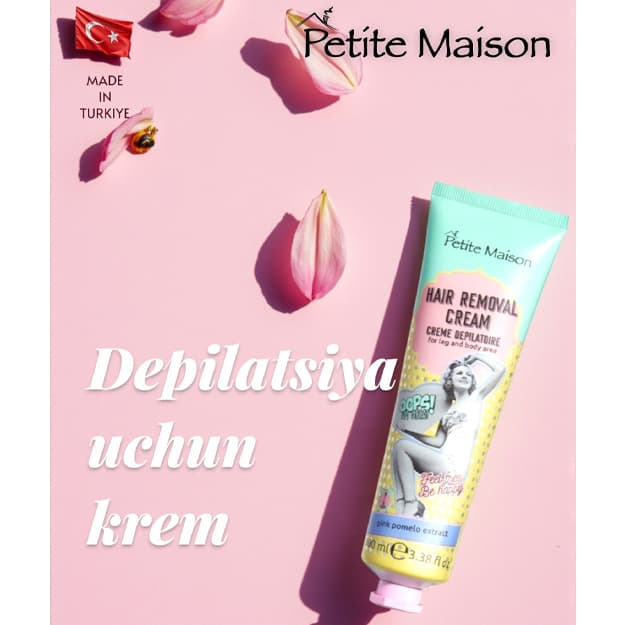 Krem dlya depilyatsii PETITE MAISON krem dlya udaleniya volos, 100 ml — 1