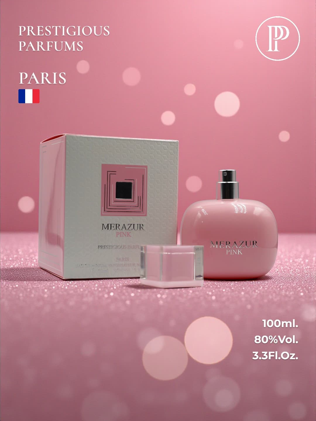 Parfyumeriya suvi ayollar uchun MERAZUR PINK EDP 100 ML — 6