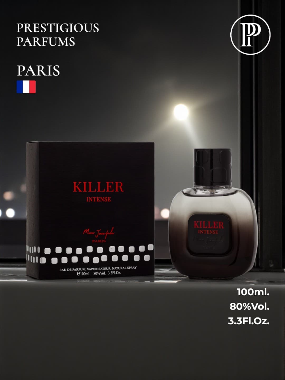 Killer Intense, parfyumlangan suv erkaklar uchun KILLER INTENSE EDP, 100 ml — 2