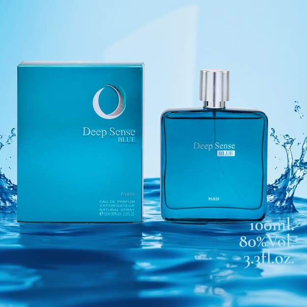 Erkaklar uchun atir suvi Deep sense blue edp 100 ml — 1
