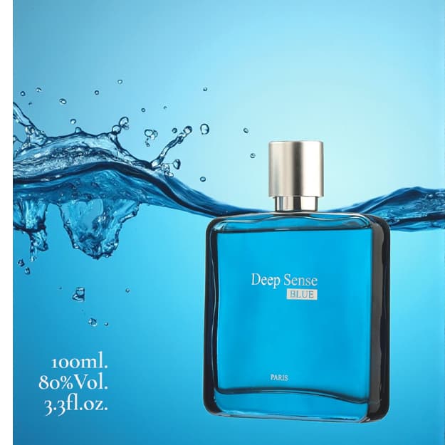 Erkaklar uchun atir suvi Deep sense blue edp 100 ml — 2