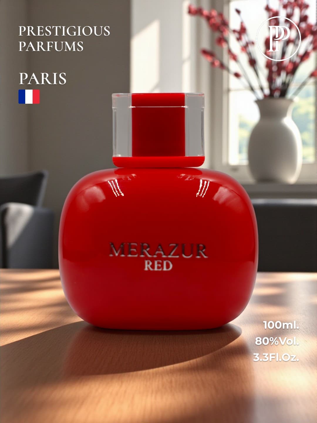 Parfyumeriya suvi ayollar uchun MERAZUR RED EDP, 100 ml — 2
