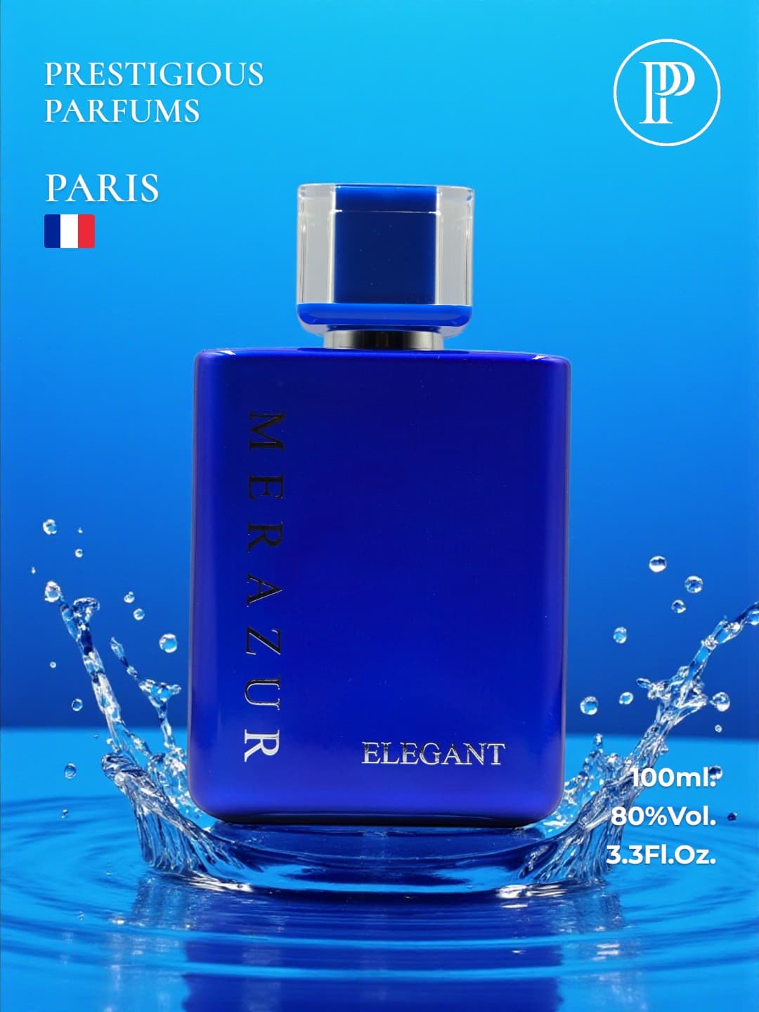 Erkaklar uchun parfyumlangan suv MERAZUR ELEGANT, 100 ml — 1