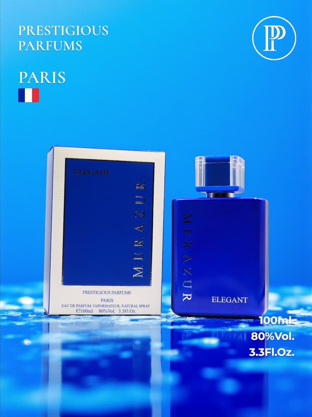 Erkaklar uchun parfyumlangan suv MERAZUR ELEGANT, 100 ml — 2