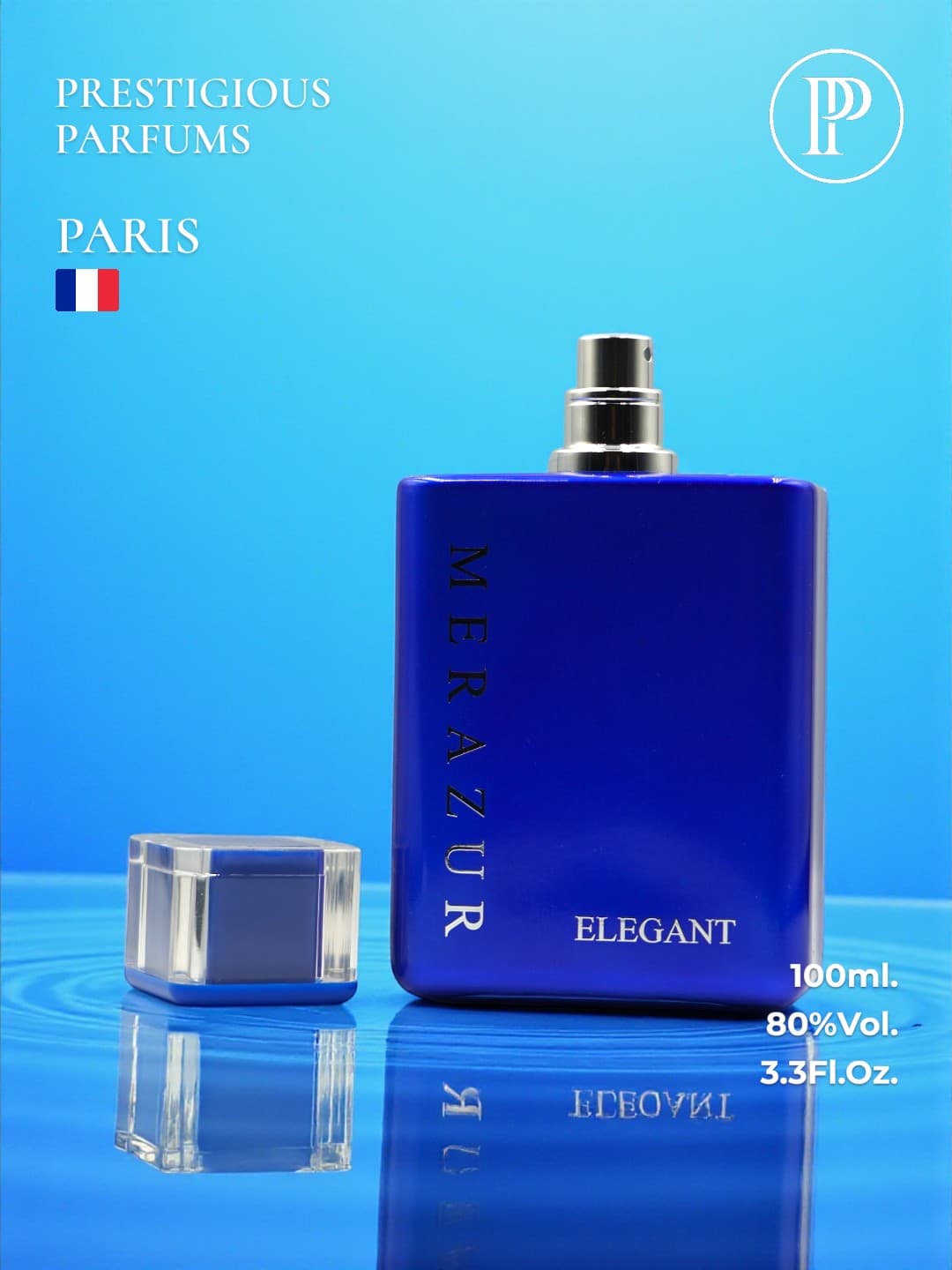 Erkaklar uchun parfyumlangan suv MERAZUR ELEGANT, 100 ml — 3