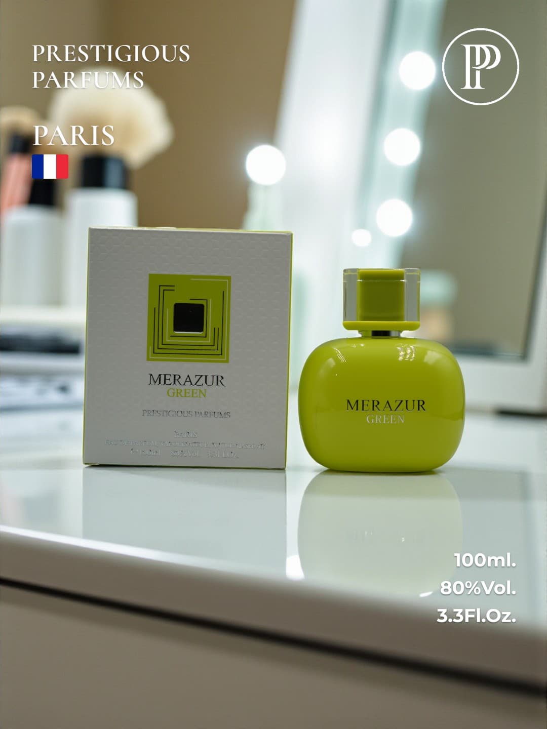 Parfyumeriya suvi ayollar uchun MERAZUR GREEN EDP, 100 ml — 4