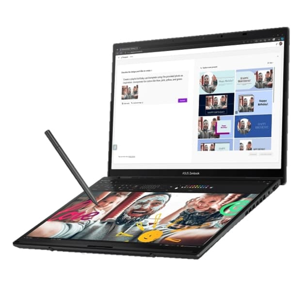 Noutbuk Asus Zenbook DUO OLED UX8406CA-QL078W Intel Core Ultra9-285H 32GB/1TB SSD 14.0" WUXGA (90NB14X1-M00320) — 1