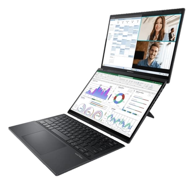 Noutbuk Asus Zenbook DUO OLED UX8406CA-QL078W Intel Core Ultra9-285H 32GB/1TB SSD 14.0" WUXGA (90NB14X1-M00320) — 4