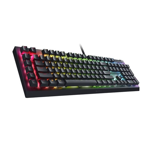 Razer BlackWidow V4 X Mexanik Klaviaturasi, 110 ta tugma,  USB-A, EN/RU, RGB, Qora — 1