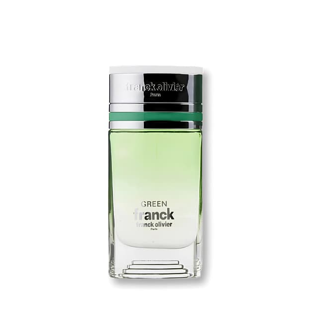 Franck Olivier Franck Green EDT — erkaklar uchun tualet suvi, yog‘ochli (Woody) notalar, 75 ml, Frantsiya. — 2