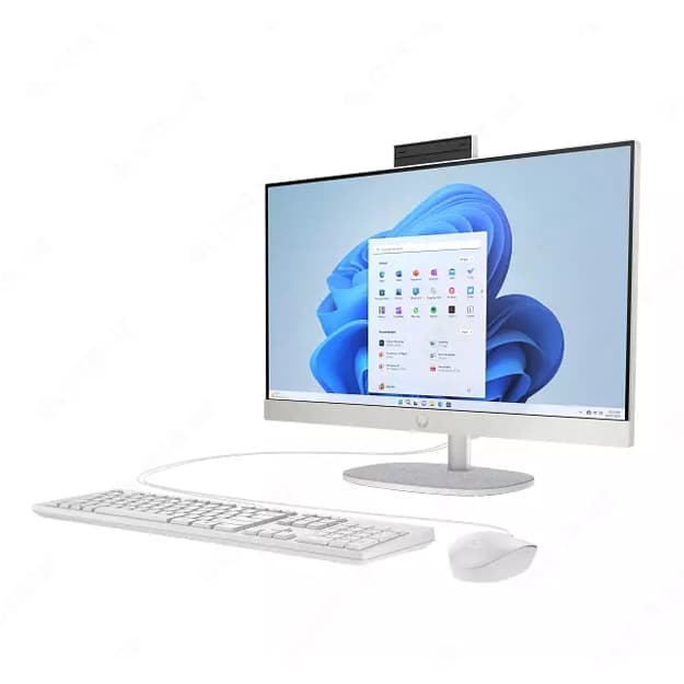 Monoblok HP 27-cr0046ci (129) (Intel Core i5-1335U/ DDR4 8GB/ SSD 512GB/ 27"  key + mouse White — 2