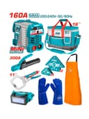 Elektr asboblar to'plami TOTAL TOS23095 (payvandlash apparati va aksessuarlar)