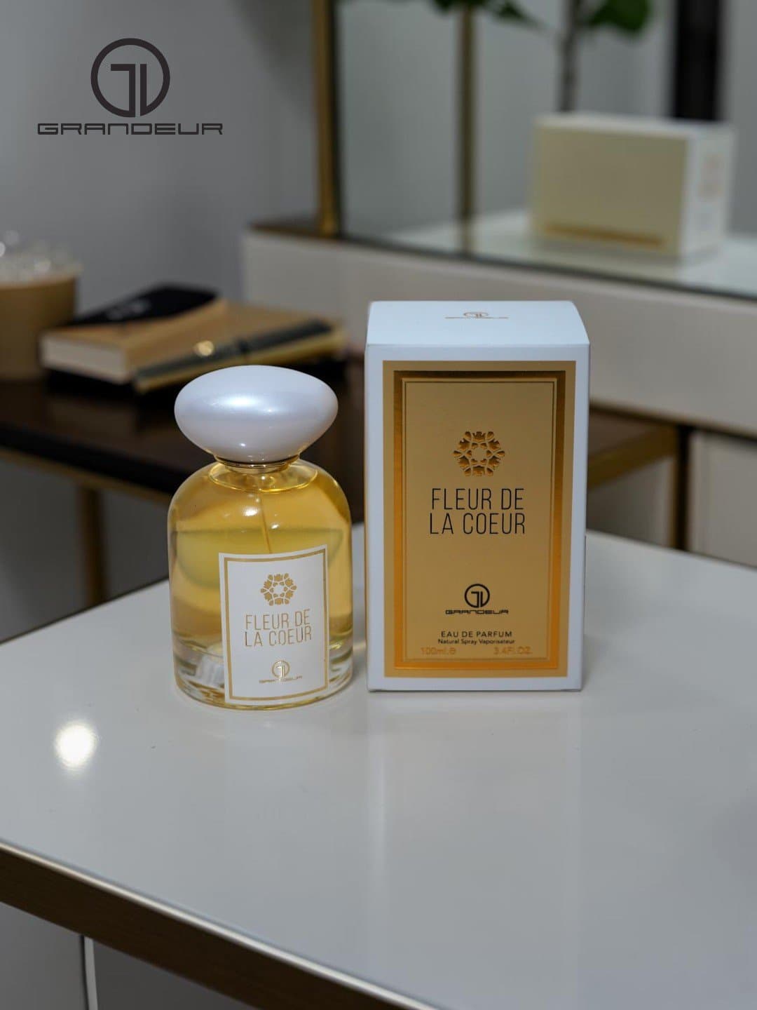 Ayollar uchun parfyumeriya suvi Grandeur Elite Fleur de la Coeur 100 ml — 2