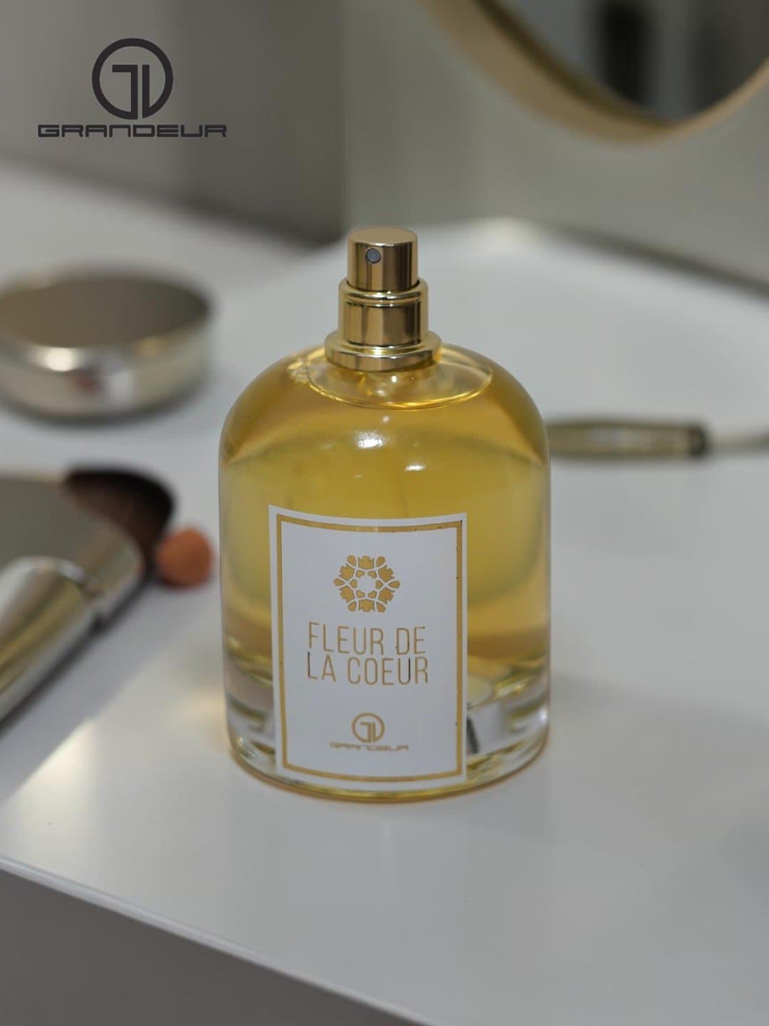 Ayollar uchun parfyumeriya suvi Grandeur Elite Fleur de la Coeur 100 ml — 4