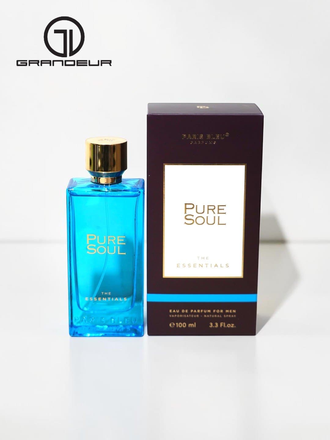 Erkaklar parfyumeriya suvi Paris Bleu Pure Time EDP 100 ml — 1