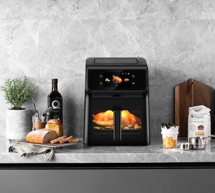 Аэрогриль Hofmann Smart Air Fryer SAF1812TSBK/HF с годовой гарантией — 1