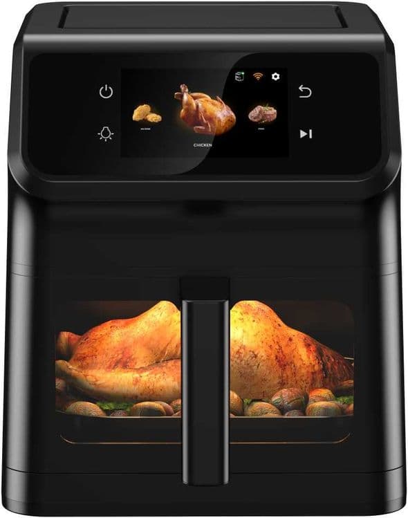 Аэрогриль Hofmann Smart Air Fryer SAF1812TSBK/HF с годовой гарантией — 2