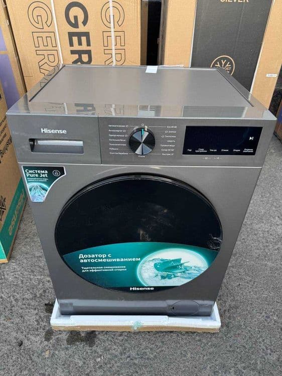 Стиральная машина Hisense 9 кг WF1I9042BTP2 Inverter Steam — 1