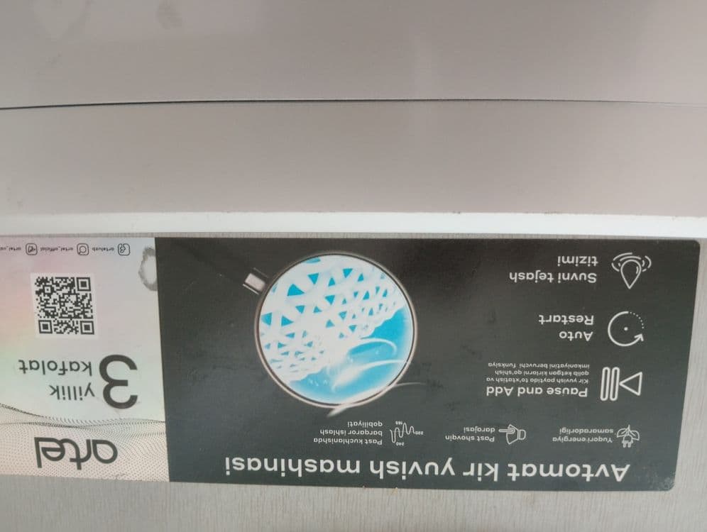 Artel 6kg 3yil garantiya — 1