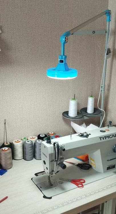 LED светильник для промышленных швейных машин и оверлоков. — 4