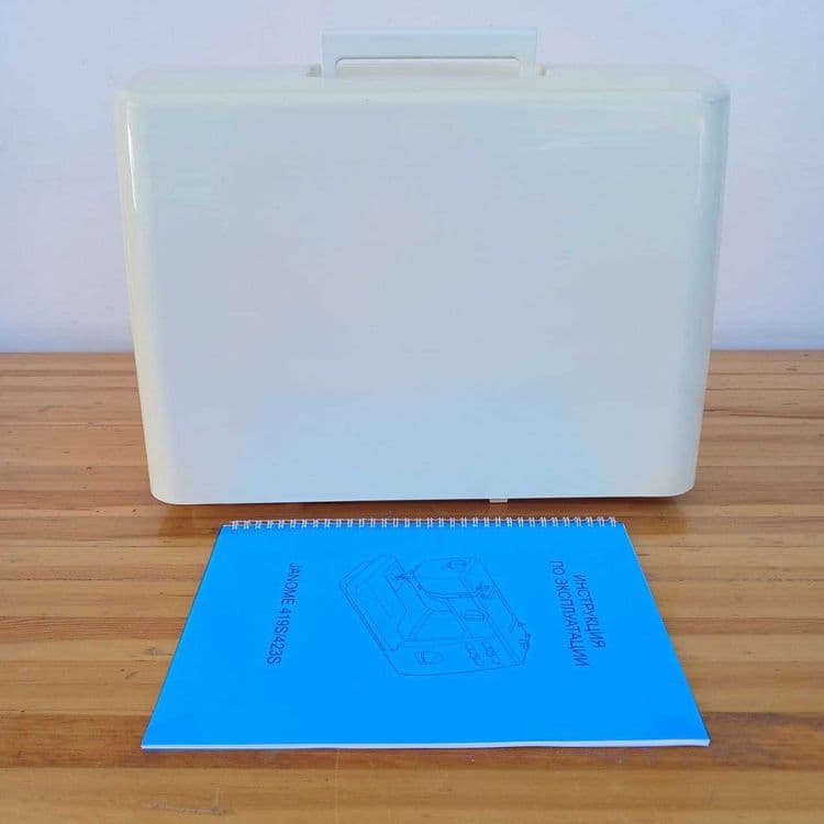Janome 419S(Япония). Год гарантии/Металл/Комплект. — 8