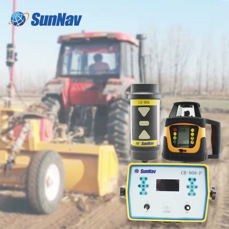 Ekranli SunNav 808+Lazer yer tekislagich лазерный планировщик — 3