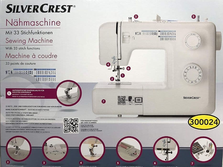 Швейная машина SilverCrest SNM 33 B1 (Germany) — 5