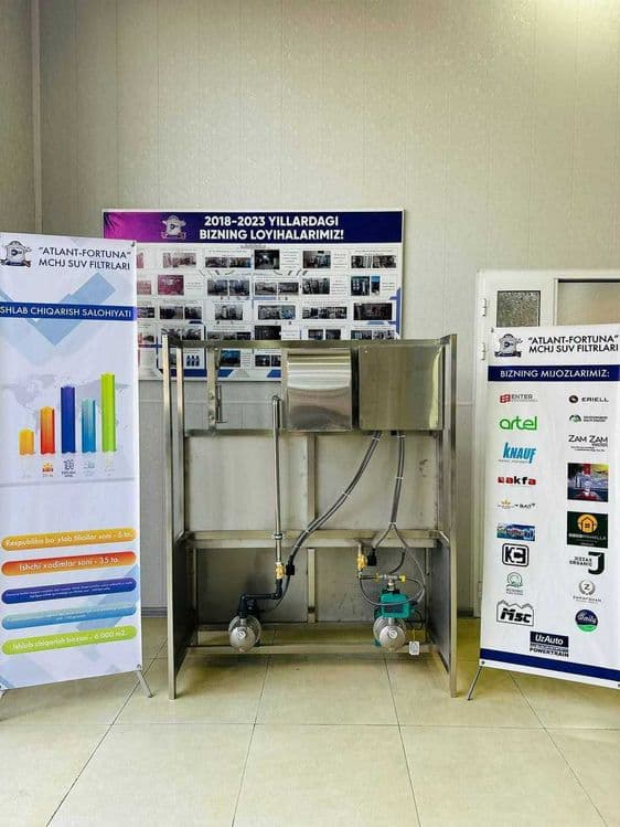 Suv quyish liniyasi / Линия розлива 20 Л / Розлив — 6