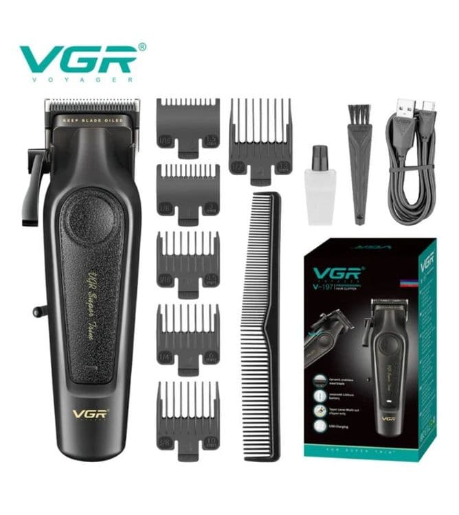 VGR V - 197 & 995 Combo. Soch va soqol olish uchun Clipper va trimmer — 3
