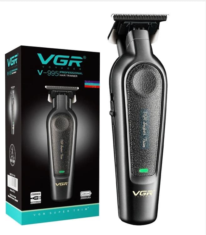 VGR V - 197 & 995 Combo. Soch va soqol olish uchun Clipper va trimmer — 5