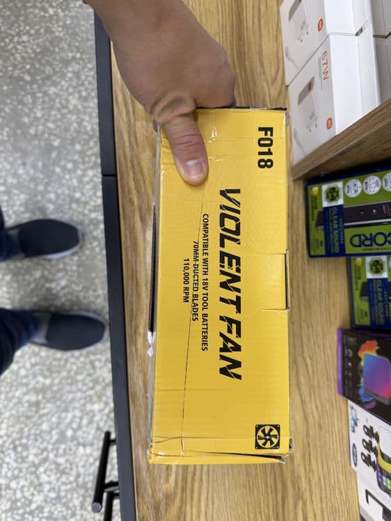 Turbo fen violent F018 — 3